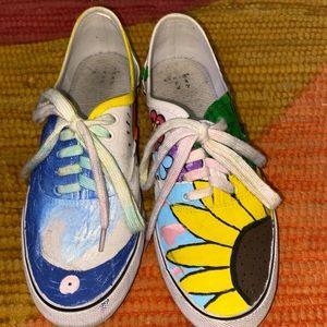 painted shoes